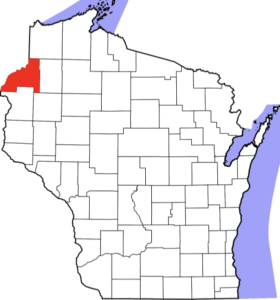 An image showcasing Burnett County in Wisconsin