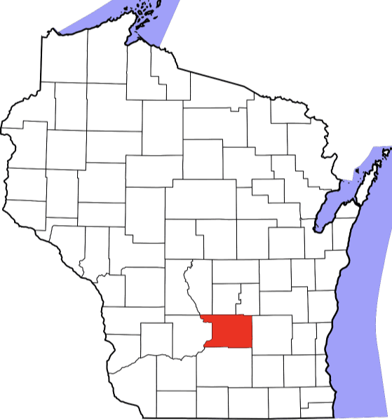 An image showing Columbia County in Wisconsin