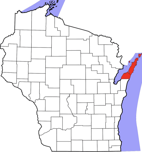 A photo of Door County in Wisconsin