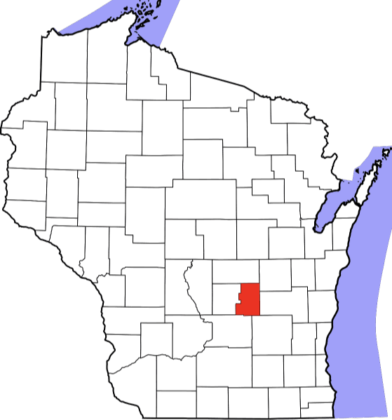 A picture displaying Green Lake County in Wisconsin