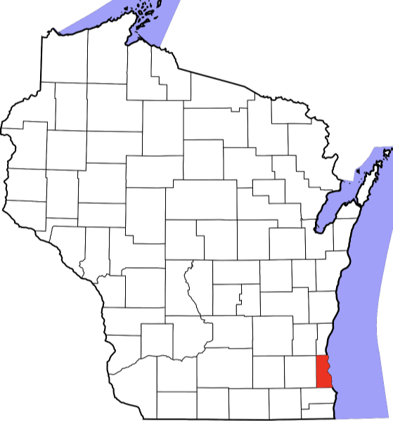 A photo of Milwaukee County in Wisconsin