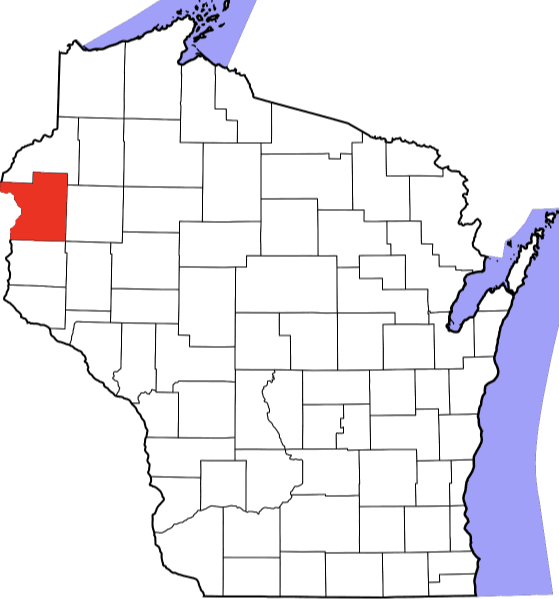 An image showing Polk County in Wisconsin