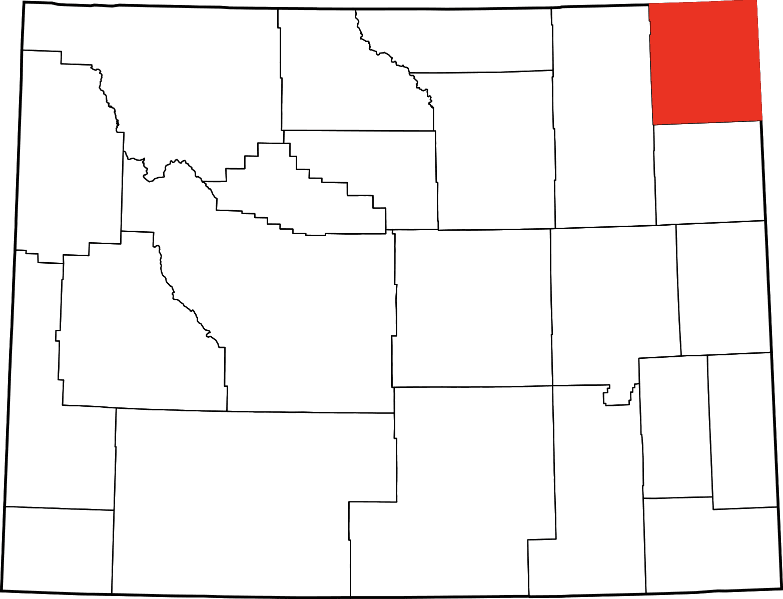 An image showcasing Crook County in Wyoming