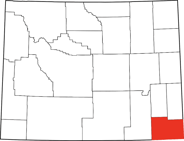 An image showcasing Laramie County in Wyoming