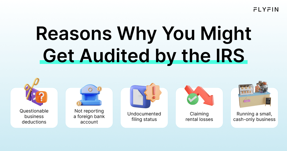 Reasons you might get an IRS audit