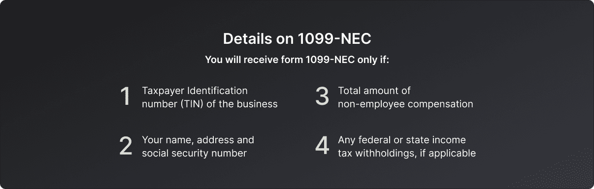 What is a 1099-NEC <span style="background: linear-gradient(101.76deg, #19ACA4 1.98%, #3563CD 100.59%);
        -webkit-background-clip: text;
        -webkit-text-fill-color: transparent;
        background-clip: text;
        text-fill-color: transparent;">and how is it useful to you?</span>