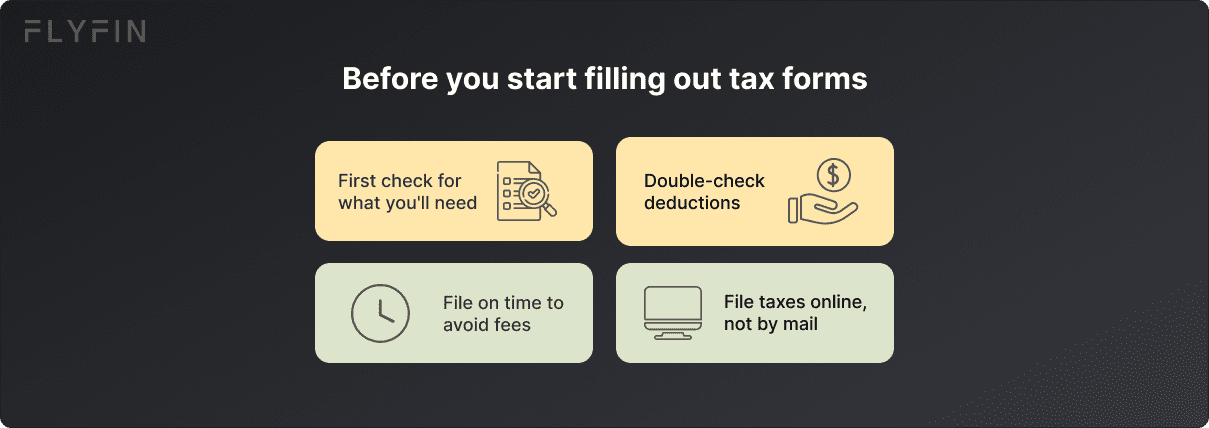 How to fill out taxes?