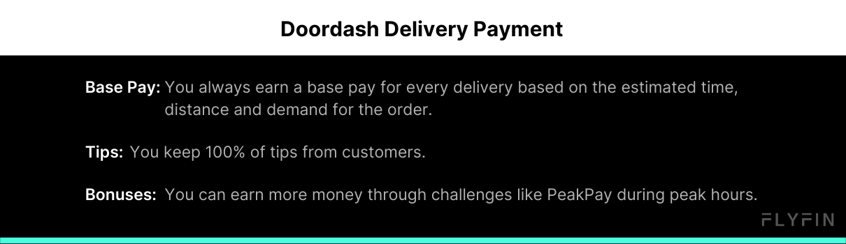 How much do you make working for Doordash?