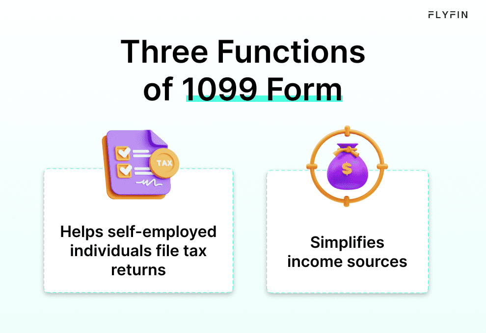  What’s the purpose of the 1099 form? 