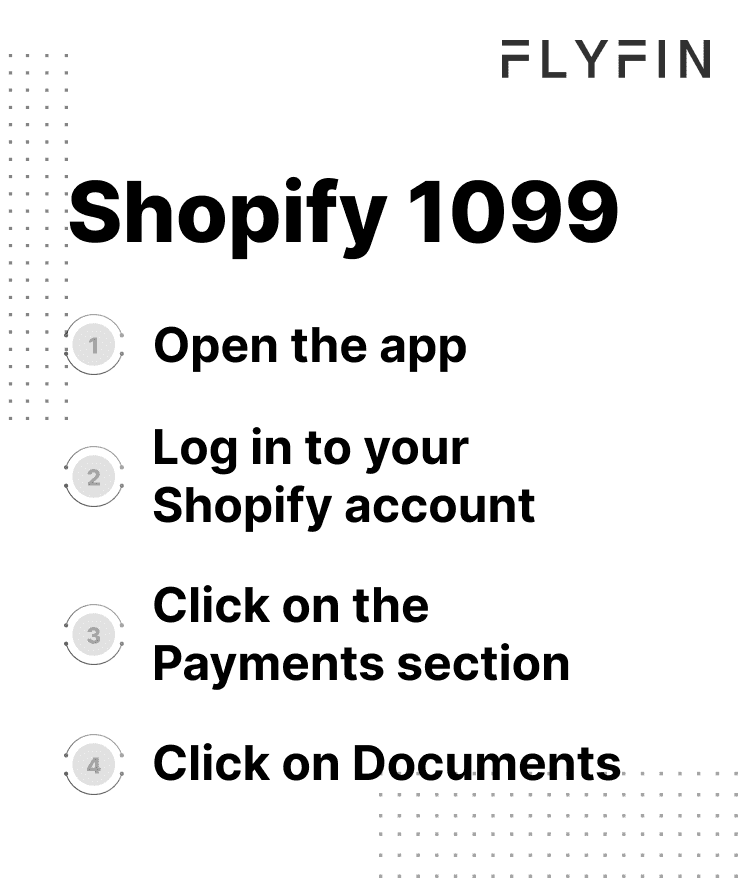 How to get 1099 from Shopify