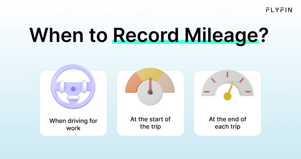 What to record in a mileage logbook