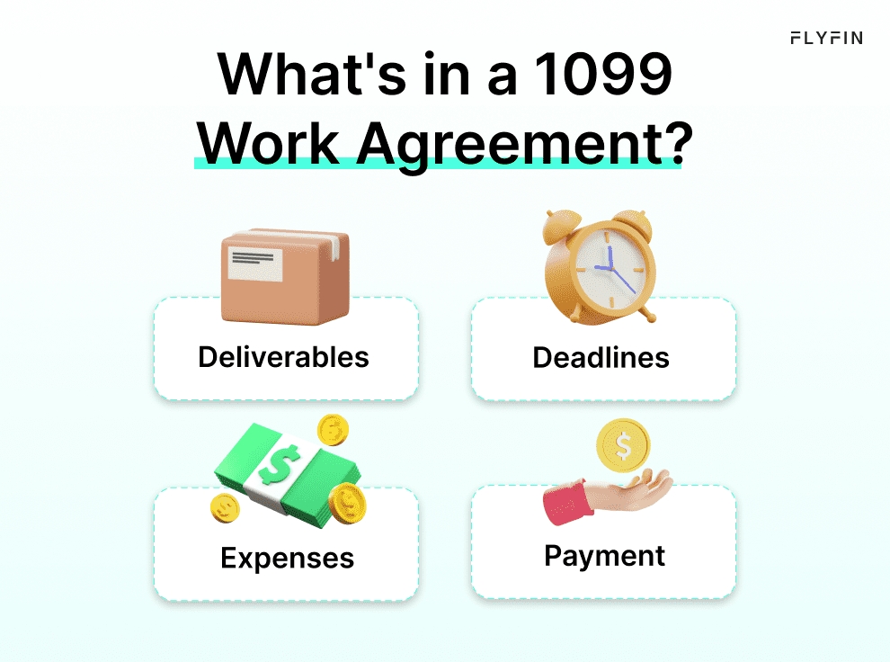 1099 Work Sign 1099 Employee Rights | 1099 Employee Rules And Contracts | FlyFin