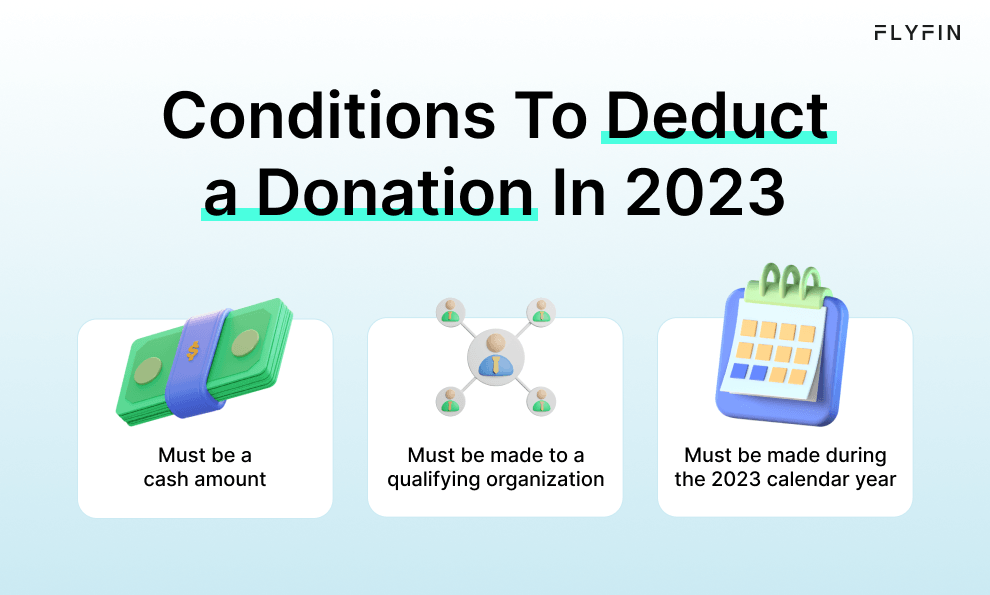 Donations Income Claim Your Charitable Donations as Tax Deductions | FlyFin
