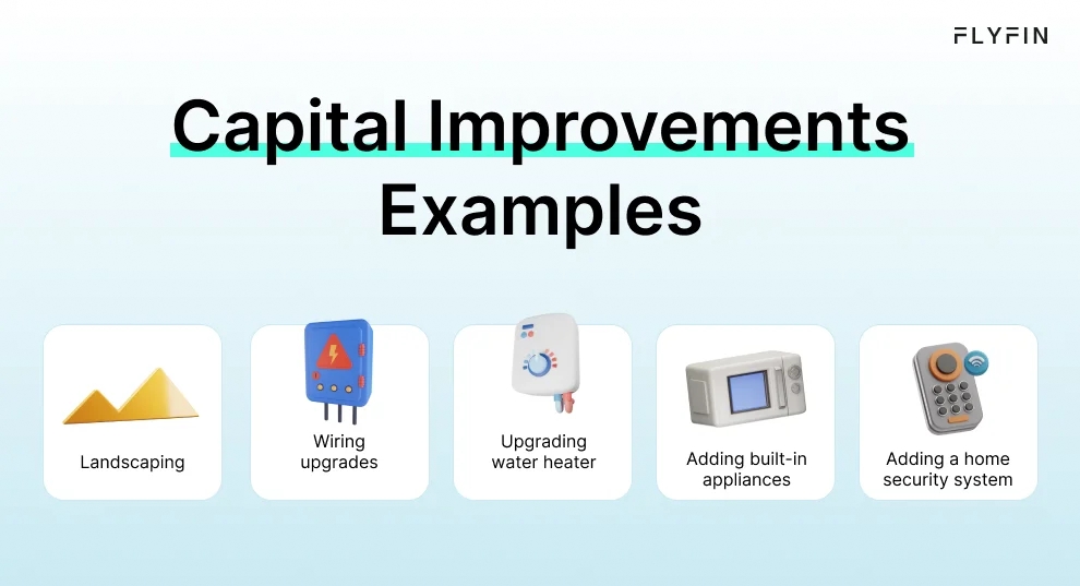 A Guide To The Capital Improvements Tax Deduction